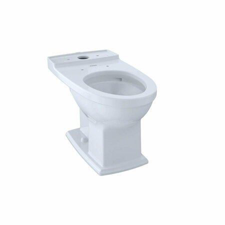 PROCOMFORT CT494CEFG-01 Universal Height Elongated Toilet Bowl; Cotton White PR2981578